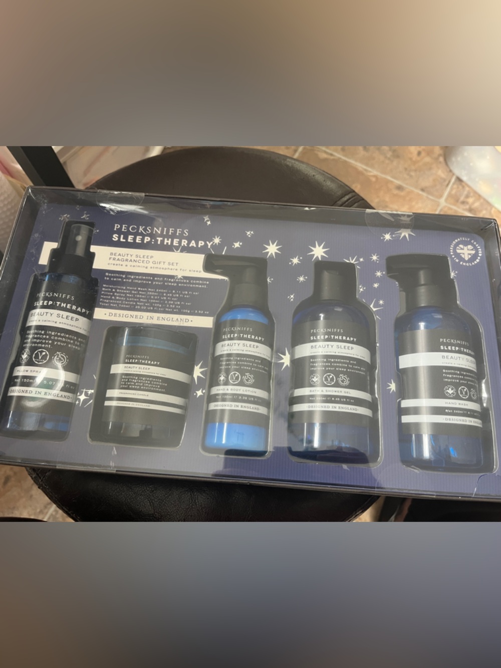# 80
Sleep:Therapy Beauty Sleep Body Oil & Moisturizer Set - Blue
